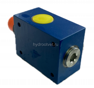 DBDS15G1X/50 - Предохранительный клапан прямого управления Ду15, давление регулировки до 50 бар, тип монтажа - резьбовой, элемент регулировки S = винт