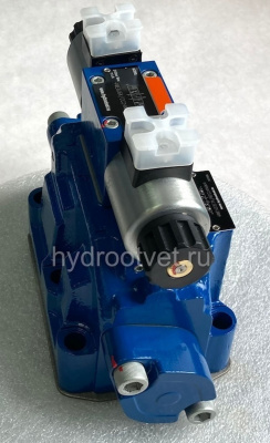 4WEH22L7X/6EW230N9TK4 - Гидрораспределитель с электроуправлением Ду25 схема L (74), напряжение W230, каналы управления X и Y - внешние
